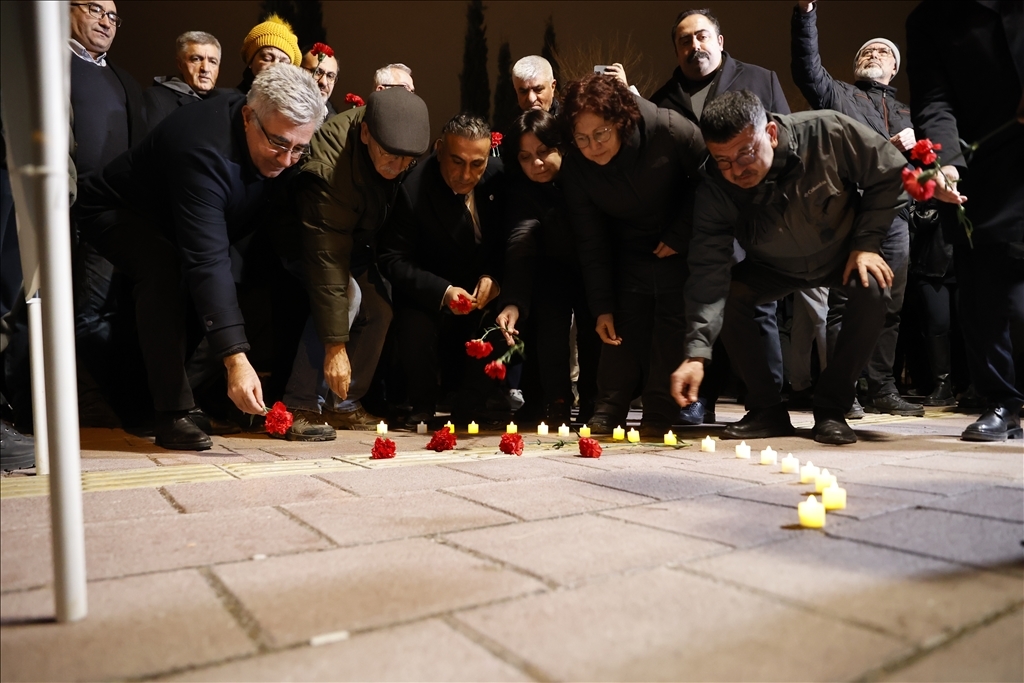 В Турции почтили память жертв разрушительных землетрясений 6 февраля 2023 года 24