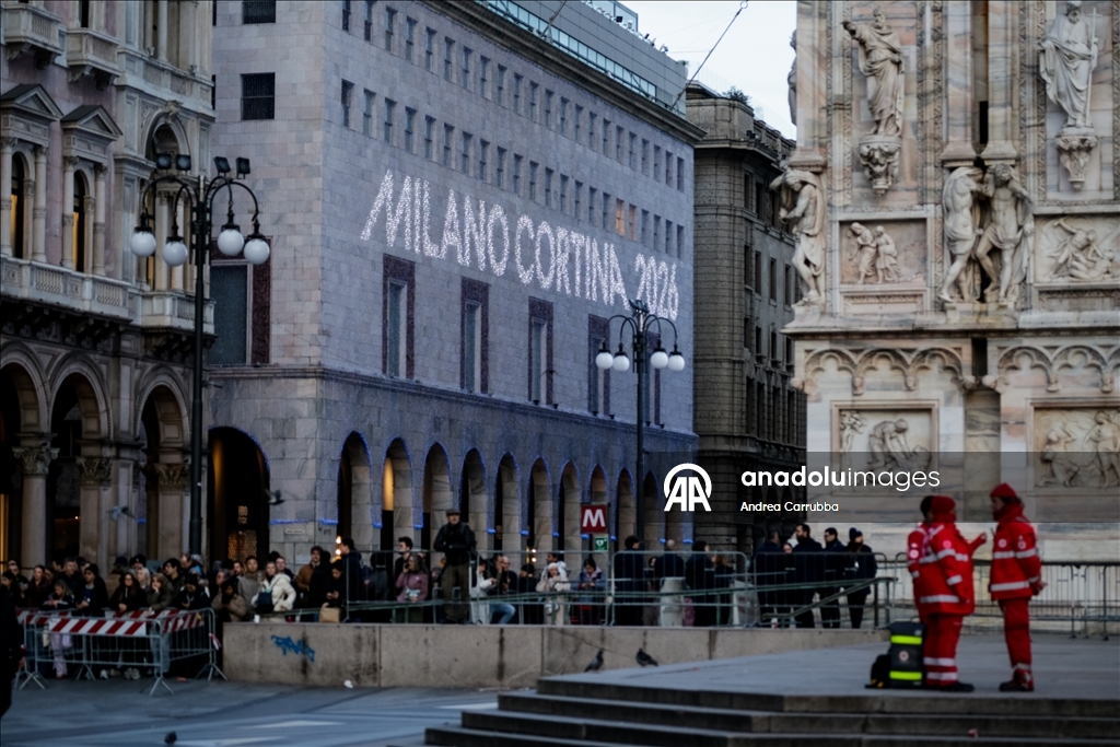 Олимпийский огонь зажжен в Милане перед Играми 2026 года