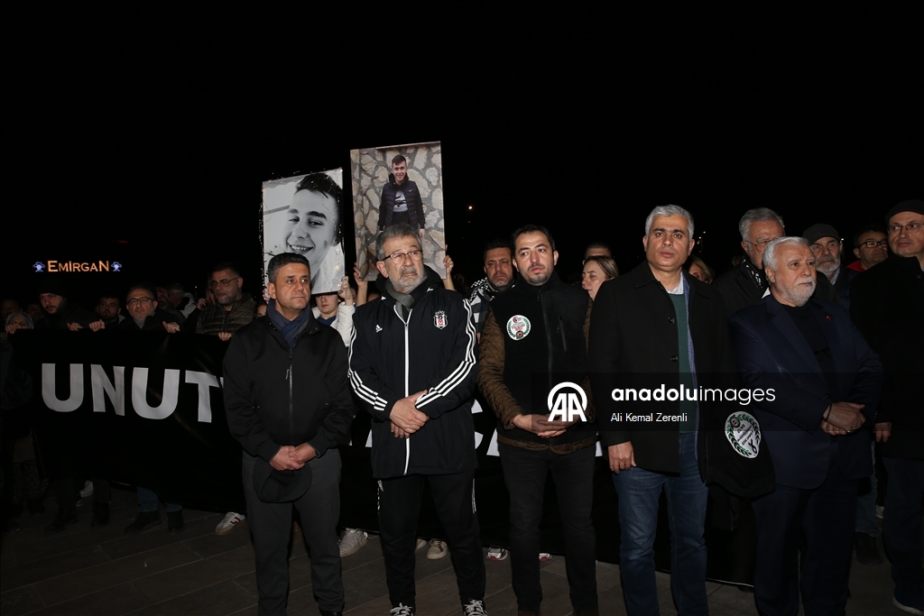 6 Şubat depremlerinde hayatını kaybedenler anıldı