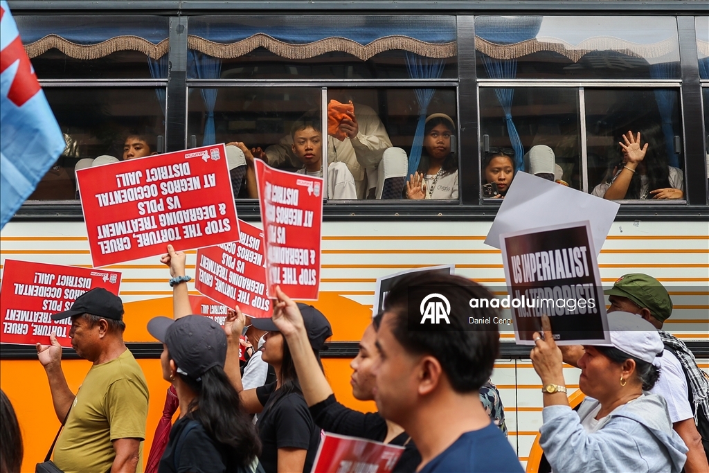 В Маниле прошла акция солидарности с Палестиной и Венесуэлой