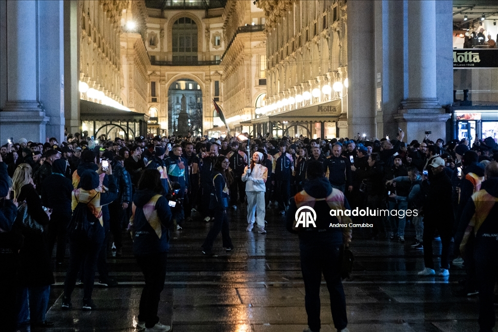 Олимпийский огонь зажжен в Милане перед Играми 2026 года