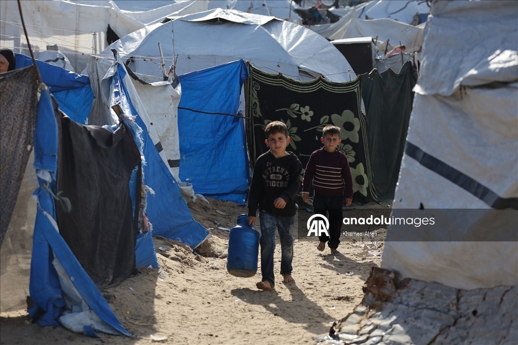 Зимние холода усугубляют страдания палестинцев 2