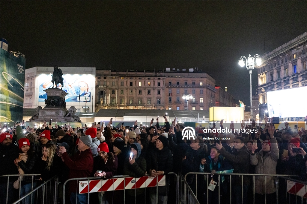 Олимпийский огонь зажжен в Милане перед Играми 2026 года