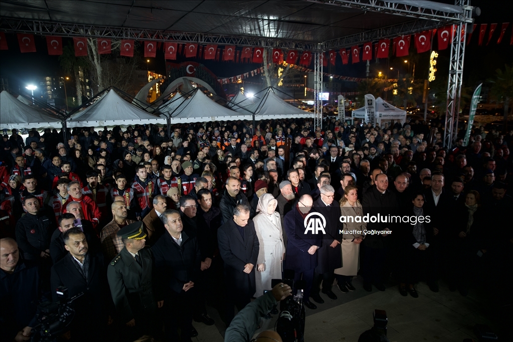 6 Şubat depremlerinde hayatını kaybedenler anıldı