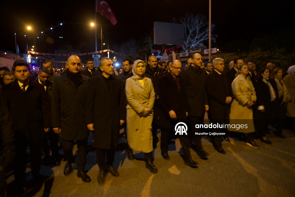 6 Şubat depremlerinde hayatını kaybedenler anıldı