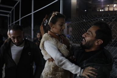 Вернувшиеся через КПП «Рафах» палестинцы воссоединились с семьями в Газе