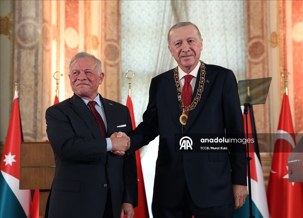 Cumhurbaşkanı Erdoğan, Ürdün Kralı 2. Abdullah ile görüştü