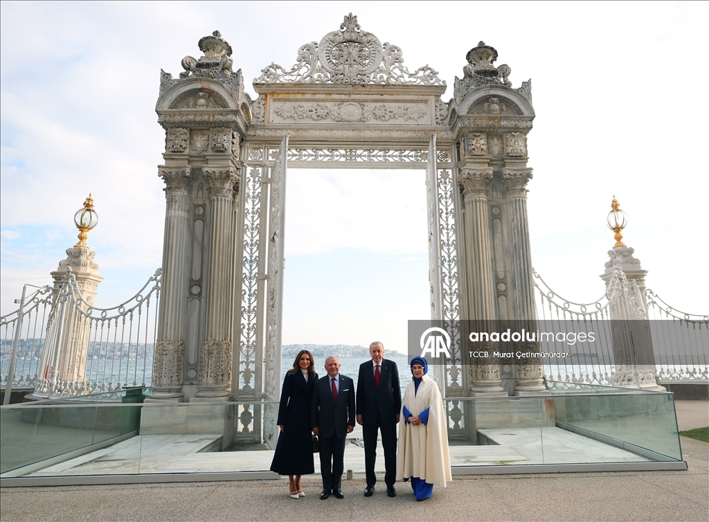 Cumhurbaşkanı Erdoğan, Ürdün Kralı 2. Abdullah ile görüştü