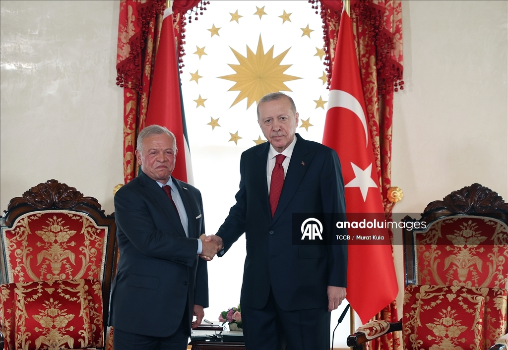 Cumhurbaşkanı Erdoğan, Ürdün Kralı 2. Abdullah ile bir araya geldi