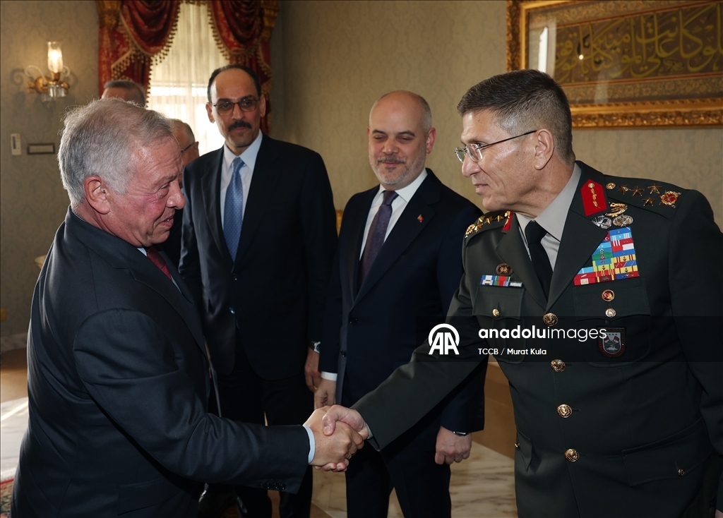 Cumhurbaşkanı Erdoğan, Ürdün Kralı 2. Abdullah ile bir araya geldi