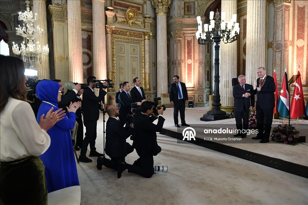 Cumhurbaşkanı Erdoğan, Ürdün Kralı 2. Abdullah ile görüştü