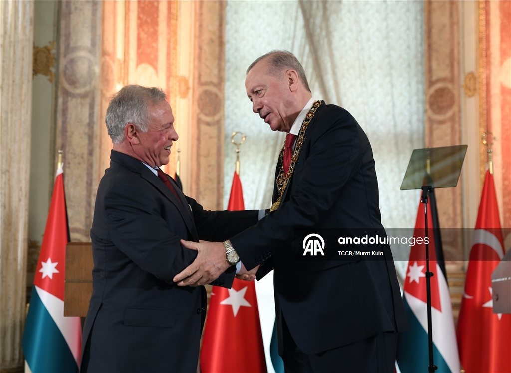 Cumhurbaşkanı Erdoğan, Ürdün Kralı 2. Abdullah ile görüştü