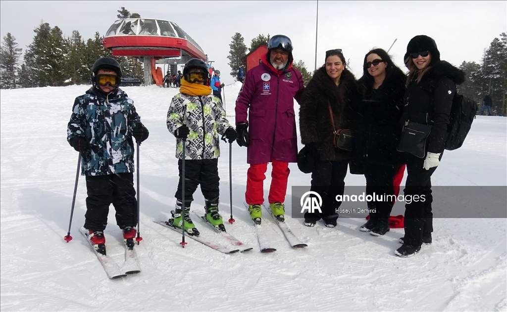 Sarıkamış Kayak Merkezi, kristal karıyla kayakseverleri ağırlıyor 11