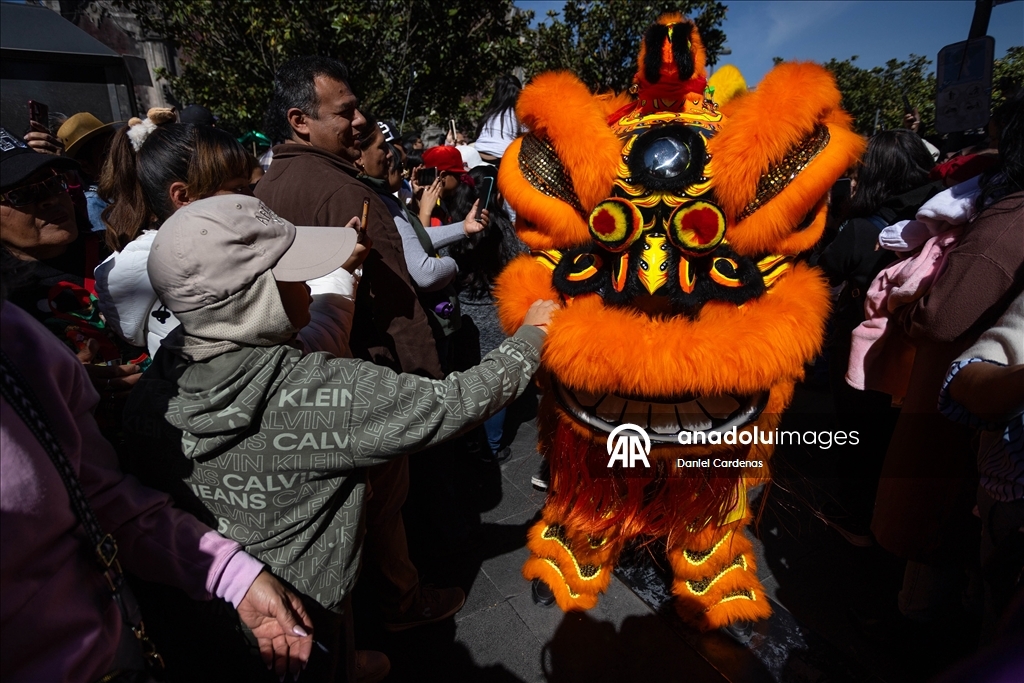 Chinese New Year celebrations in Mexico City