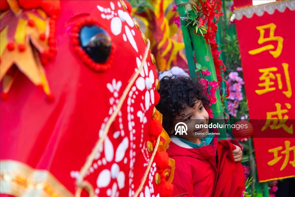 Chinese New Year celebrations in Mexico City