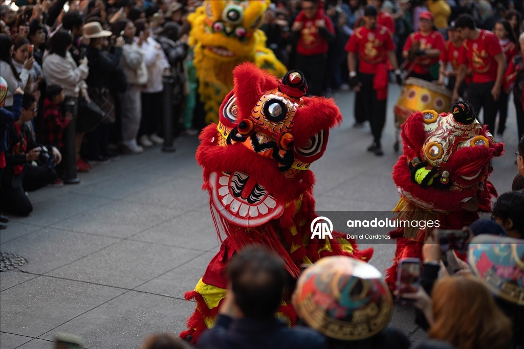 Chinese New Year celebrations in Mexico City