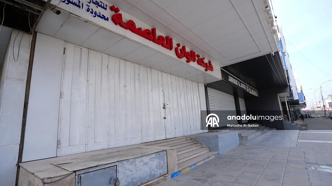 Irak’ın başkenti Bağdat'ta tüccarlar yeni gümrük tarifesini protesto etti