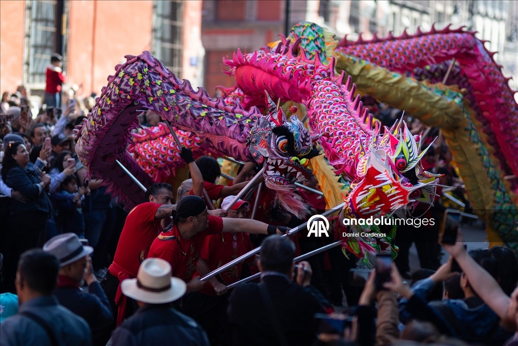 Chinese New Year celebrations in Mexico City