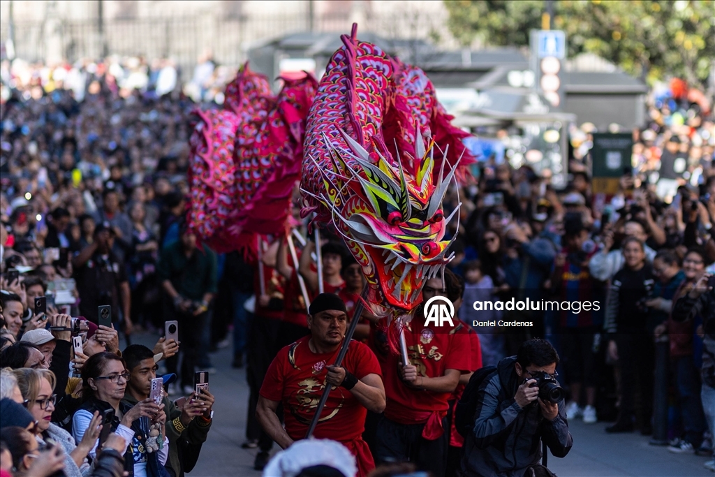 Chinese New Year celebrations in Mexico City