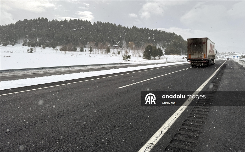 Ardahan'da kar yağışı 