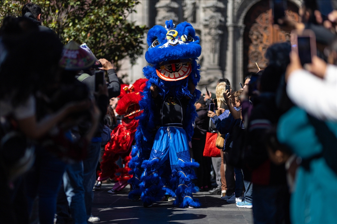 Chinese New Year parade held in Mexico City
