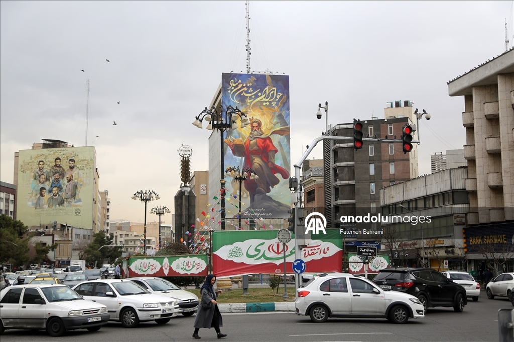 İran'ın başkenti Tahran'da günlük yaşam