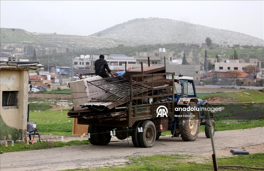 İsrail ordusu, Arrabe’nin doğusunda Filistinli çobanları tahliyeye zorladı