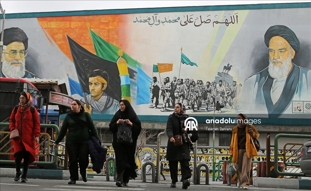 İran'ın başkenti Tahran'da günlük yaşam