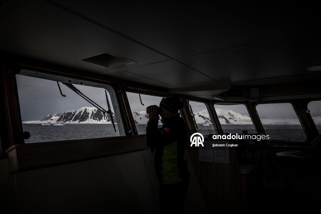 Турецкие ученые прибыли в Антарктиду в 10 раз
