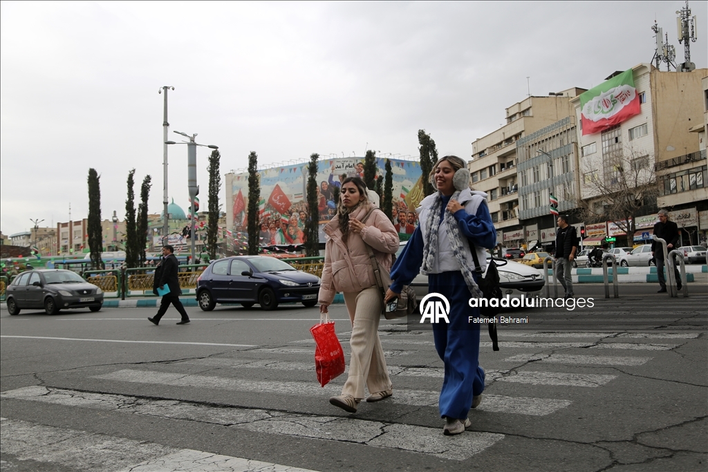 İran'ın başkenti Tahran'da günlük yaşam