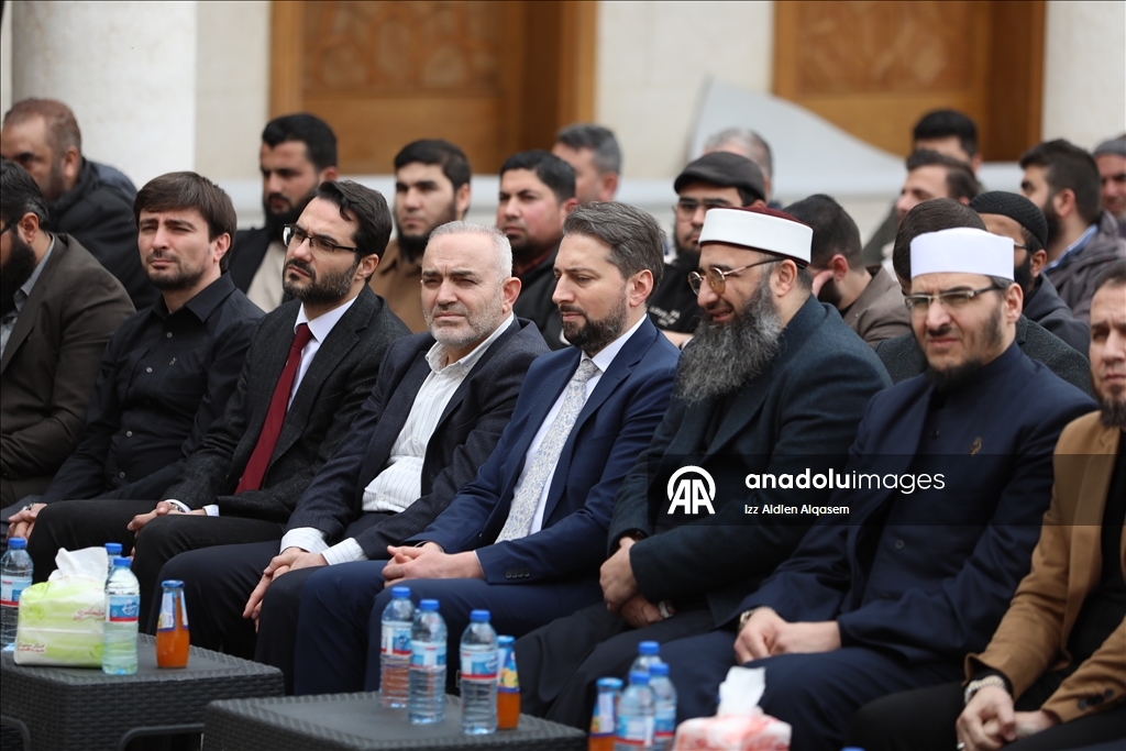 بدعم تركي.. افتتاح مجمّع ضريح عمر بن عبد العزيز بريف إدلب