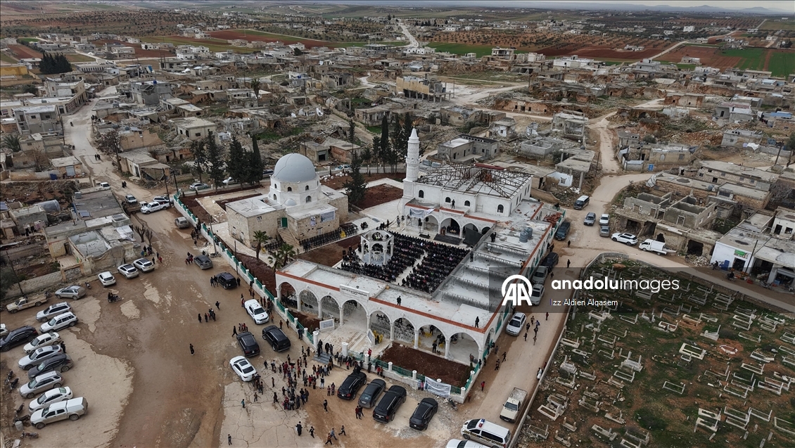Suriye'nin İdlib ilindeki "Ömer bin Abdülaziz Türbesi" Türkiye'nin katkılarıyla restore edildi