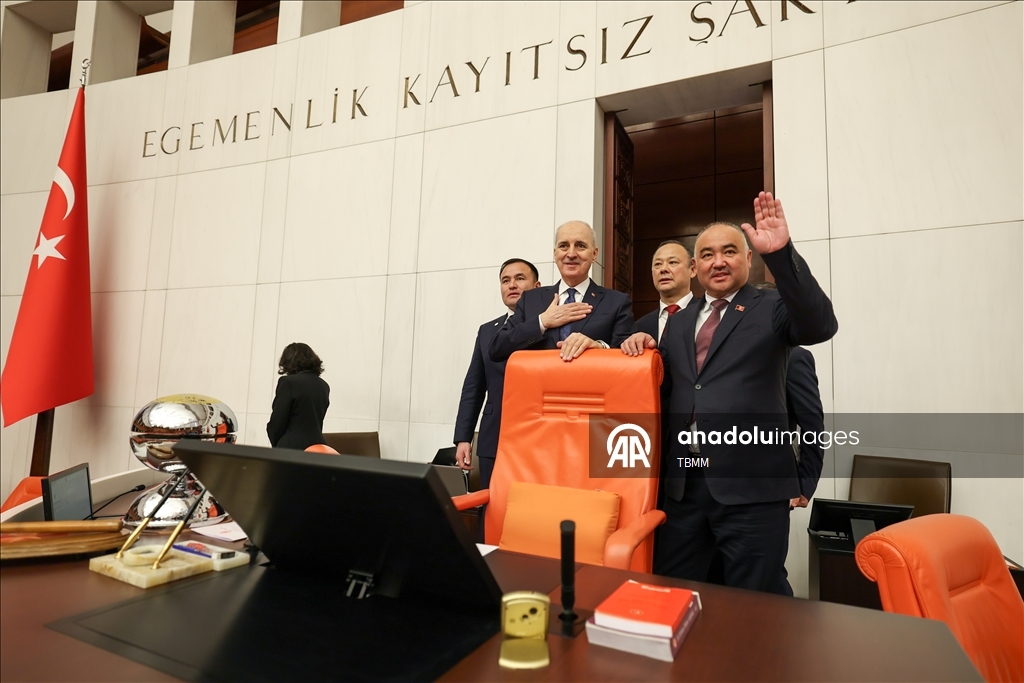 مباحثات برلمانية بين تركيا وقرغيزستان في أنقرة