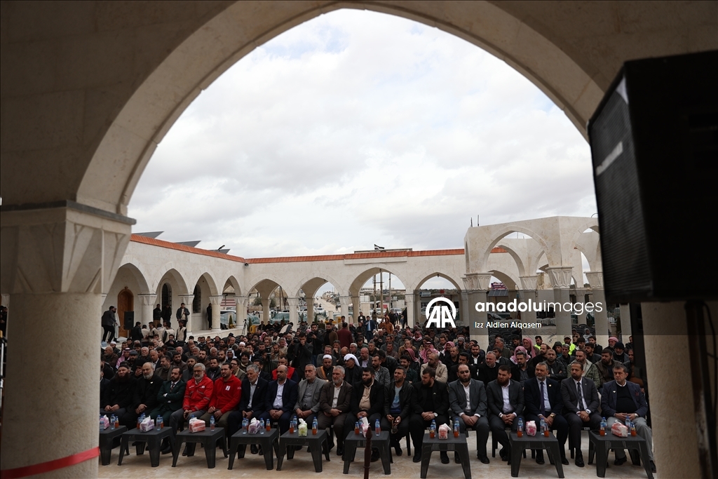 Suriye'nin İdlib ilindeki "Ömer bin Abdülaziz Türbesi" Türkiye'nin katkılarıyla restore edildi