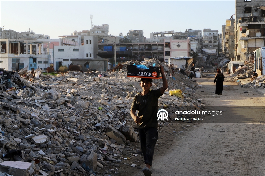 Gazze kentinde günlük yaşam