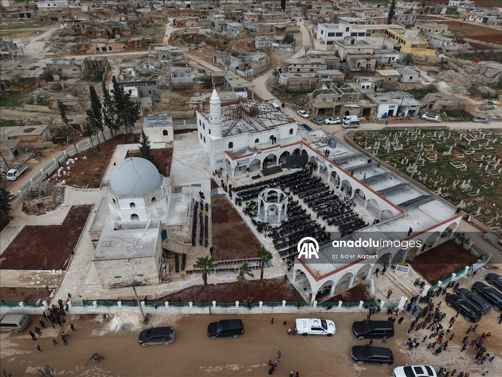 Suriye'nin İdlib ilindeki "Ömer bin Abdülaziz Türbesi" Türkiye'nin katkılarıyla restore edildi