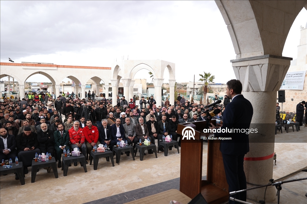 Suriye'nin İdlib ilindeki "Ömer bin Abdülaziz Türbesi" Türkiye'nin katkılarıyla restore edildi