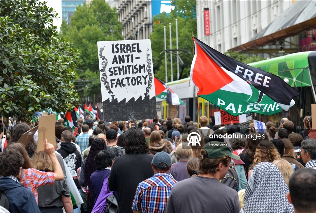 В Австралии тысячи человек вышли на протесты против визита президента Израиля