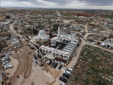 بدعم تركي.. افتتاح مجمّع ضريح عمر بن عبد العزيز بريف إدلب