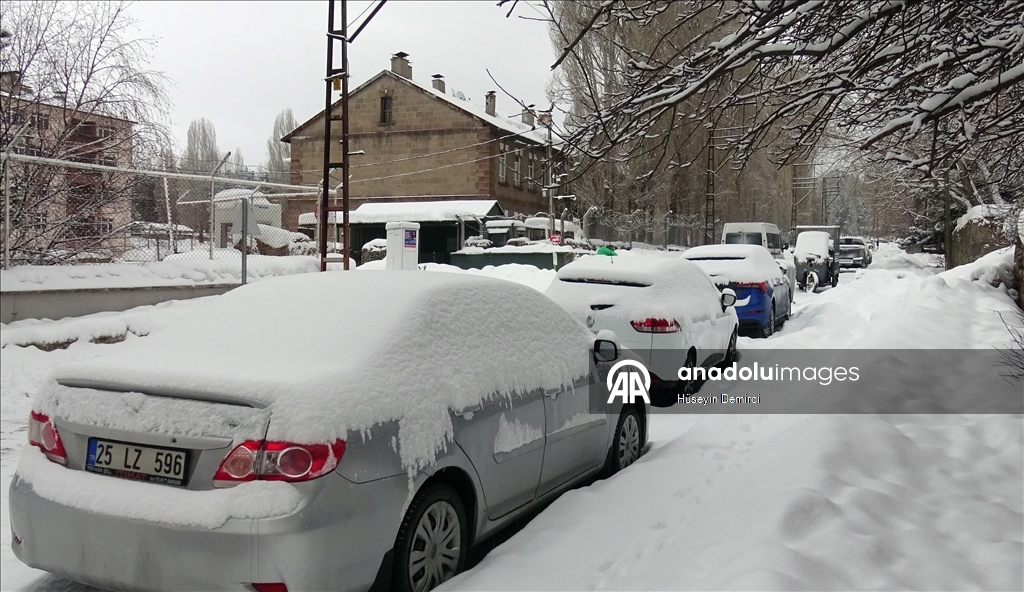 В многих регионах Турции наблюдается снег и холодная погода 3