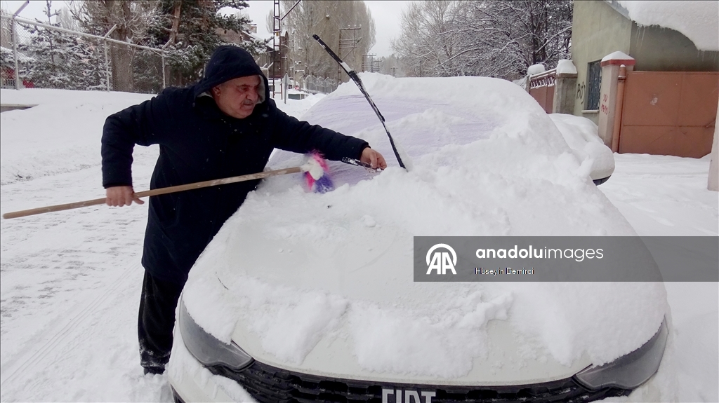 В многих регионах Турции наблюдается снег и холодная погода 2