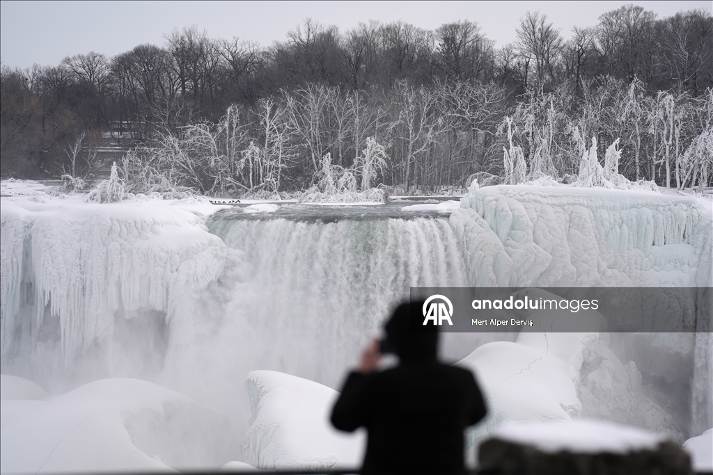 Niagara Falls Partially Freezes