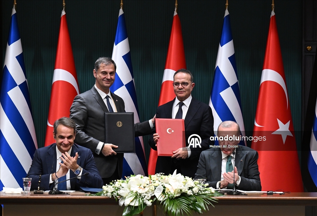 Türkiye ile Yunanistan arasında anlaşmalar imzalandı