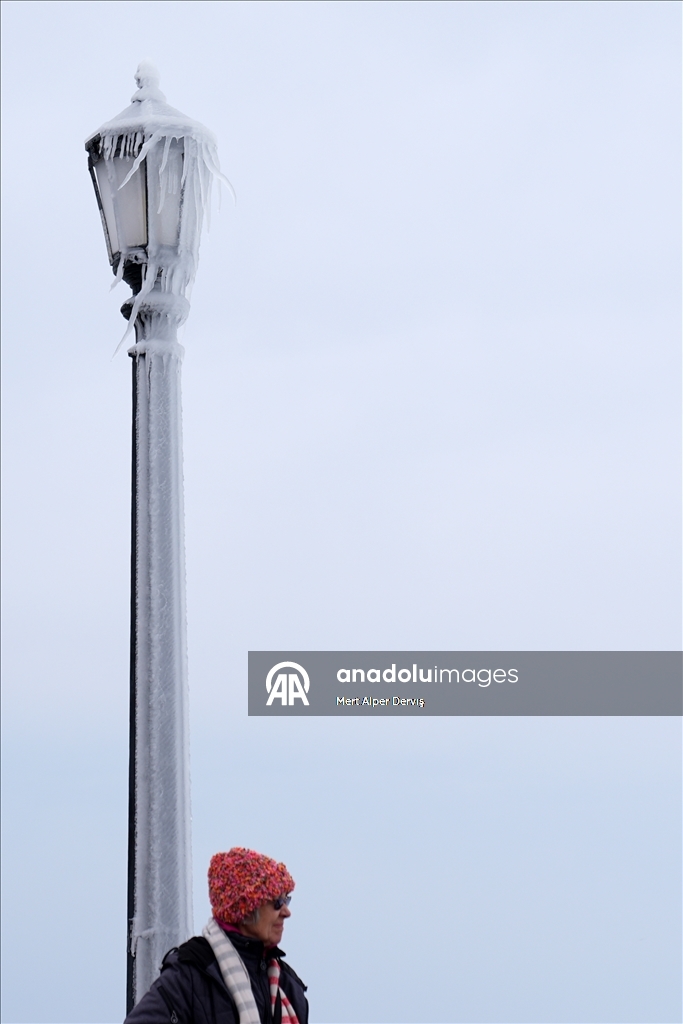 Niagara Falls Partially Freezes