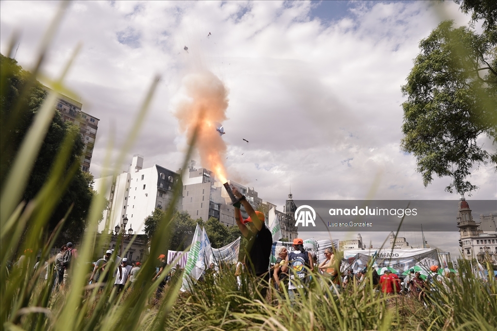 В Аргентине прошли протесты против трудовой реформы