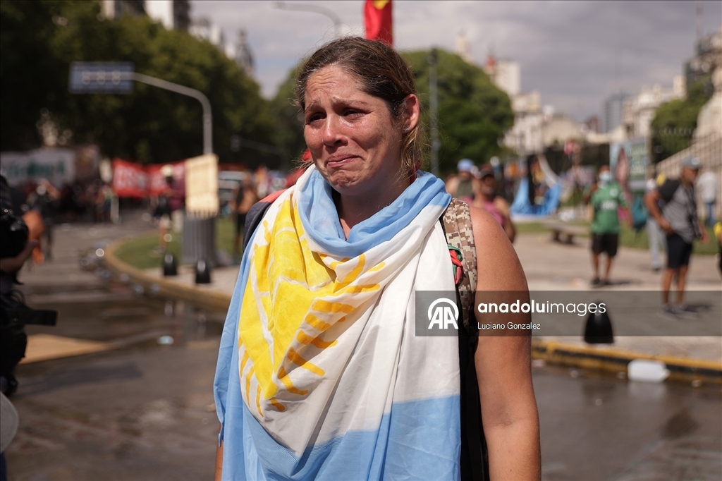 В Аргентине прошли протесты против трудовой реформы