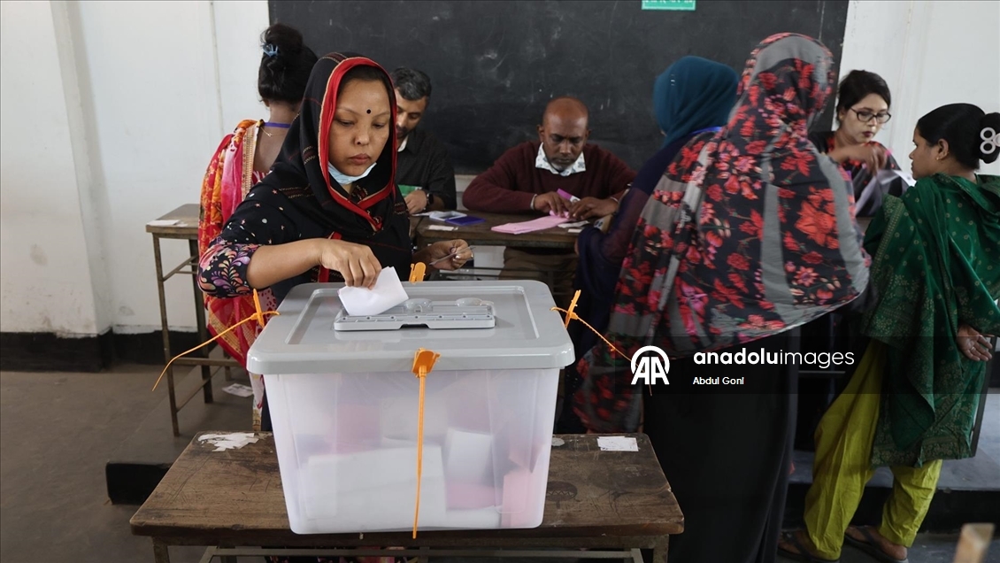 Bangladeş, 2024'teki protestoların ardından ilk genel seçim için sandık başında