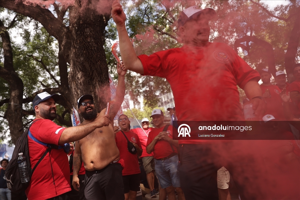 В Аргентине прошли протесты против трудовой реформы