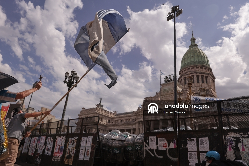 В Аргентине прошли протесты против трудовой реформы