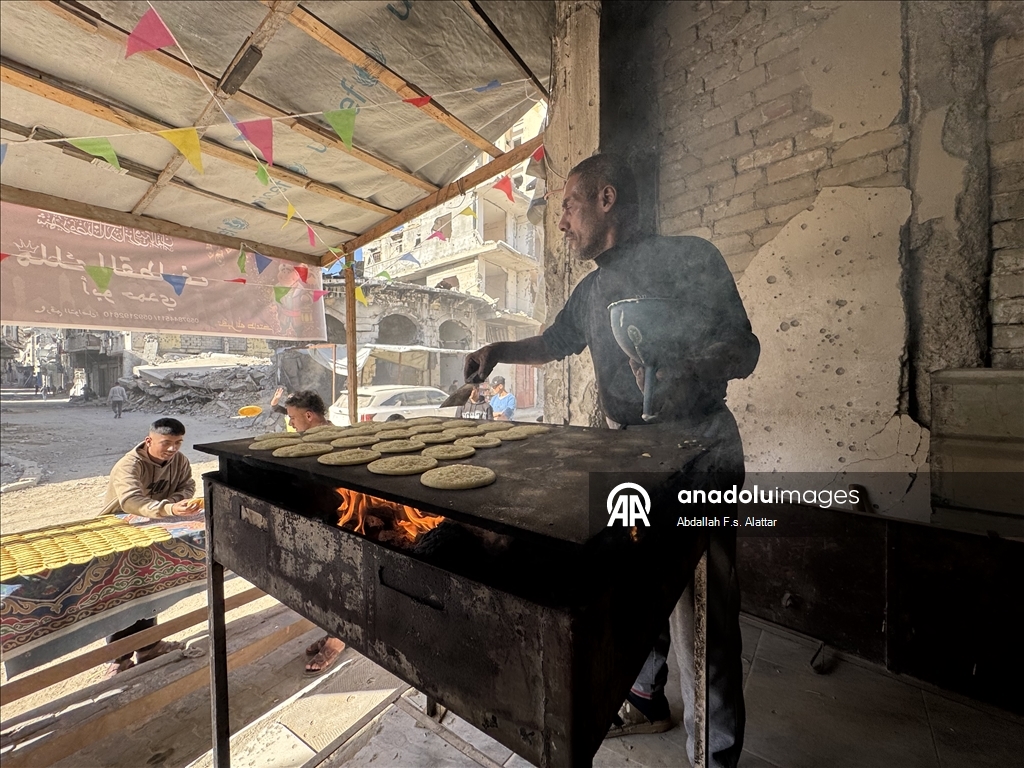 Палестинский кондитер продолжает соблюдать традиции Рамадана